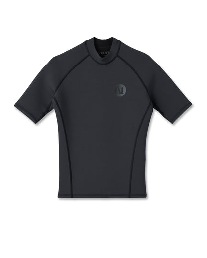 Vuori Short Sleeve Yulex Wetsuit Top Washed Black