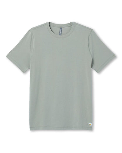 Vuori Tuvalu Tee Agave Green Cotton T-Shirt