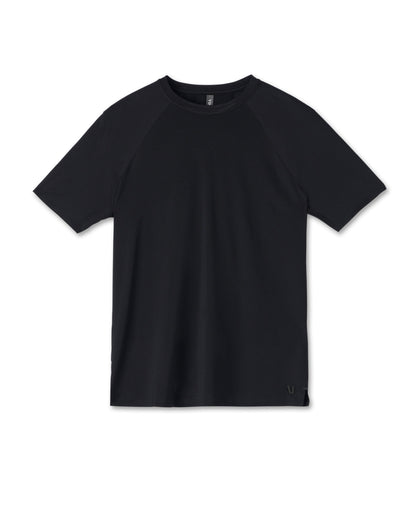 Vuori Short Sleeve Viewpoint Performance Tee Black