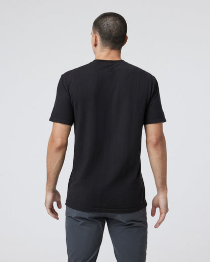 Vuori Weston Seamless Tee Men's Black Short Sleeve Tee