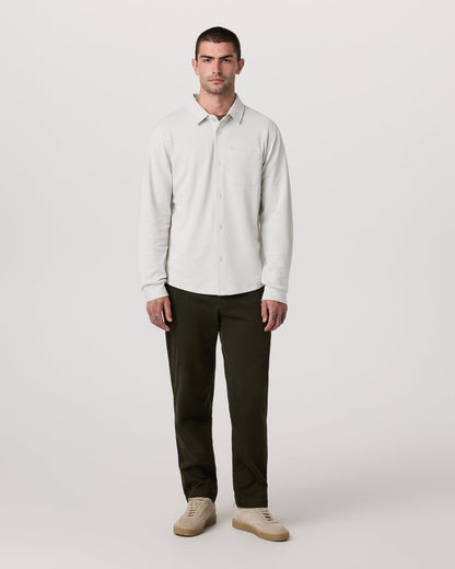 Vuori Jeffreys Overshirt Men's Winter Grey Heather Shirt