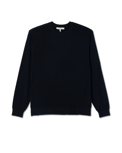 Vuori Merino Fine Gauge Wool Sweater Men's Black Sweater