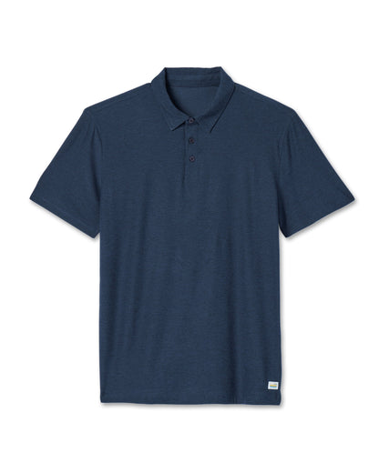Vuori Strato Tech Polo Men's Navy Heather Polo