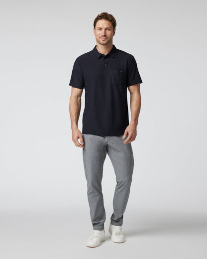Vuori Ace Polo Men's Black Polo Clothing