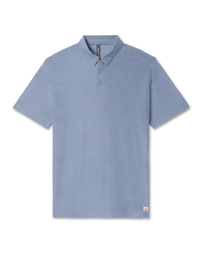 Vuori Strato Tech Polo Men's Chambray Heather Polo