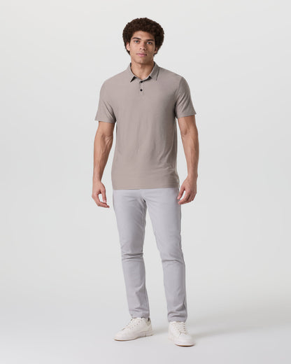 Vuori Strato Tech Polo Men's Mocha Heather Polo