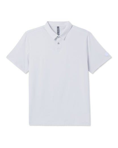 Vuori Short Sleeve Feather Polo Frost Grey