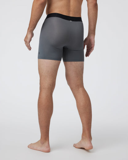 Vuori V1 Boxer Brief Men's Charcoal Grey Boxer Briefs