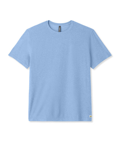 Vuori Strato Tech Tee Women's Isle Blue Heather T-Shirt