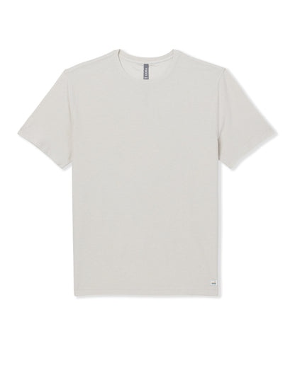 Vuori Strato Tech Tee Men's Mushroom Heather T-Shirt