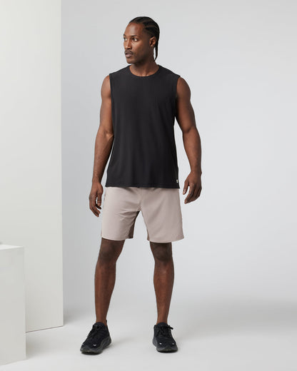 Vuori Strato Muscle Tee Men's Black Muscle Shirt