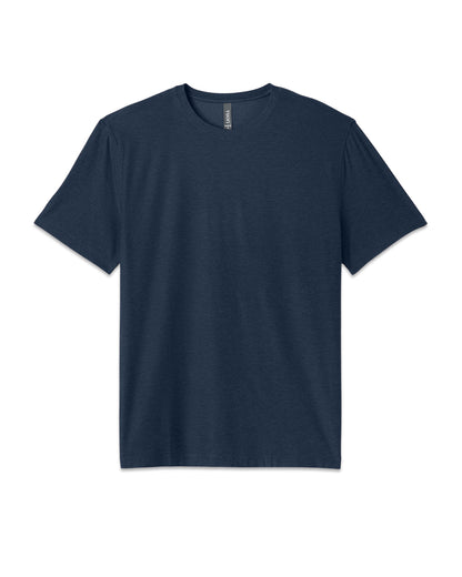 Vuori Men's Short Sleeve Strato Tee - Relaxed Fit Navy Heather
