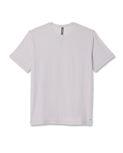 Vuori Strato Tech Tee Men's Thistle Heather Performance Shirt