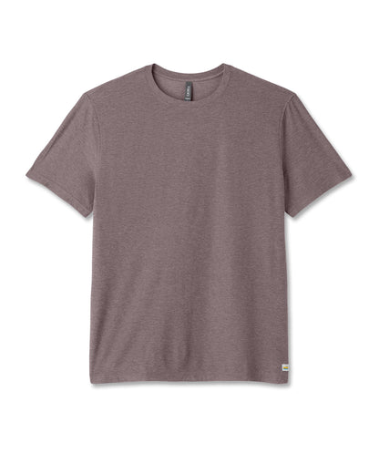 Vuori Strato Tech Tee Men's Huckleberry Heather T-Shirt