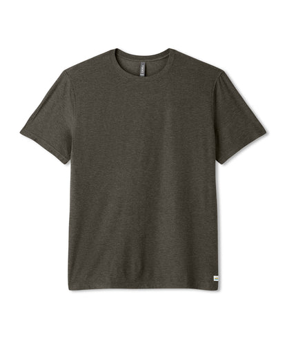 Vuori Strato Tech Tee Men's Dark Oregano Heather T-Shirt