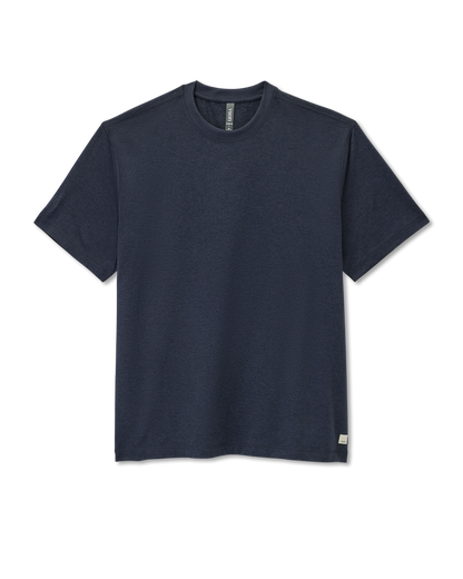 Vuori Short Sleeve Ponto Tee - Relaxed Fit Midnight Heather