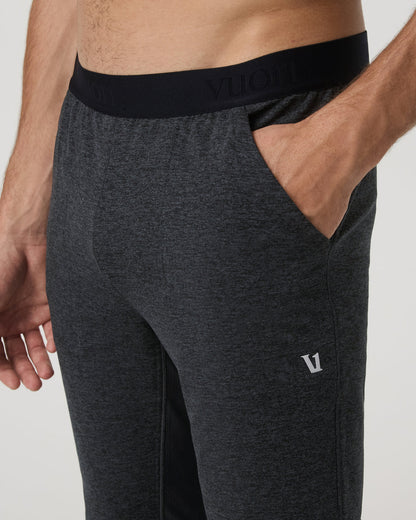 Vuori Ponto Baselayer Tight Men's Charcoal Heather Bottoms