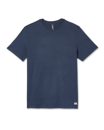 Vuori Short Sleeve Ponto Performance Tee Azure Heather