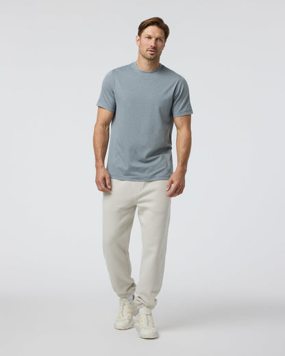 Vuori Short Sleeve Ponto Performance Tee Dusty Blue Heather
