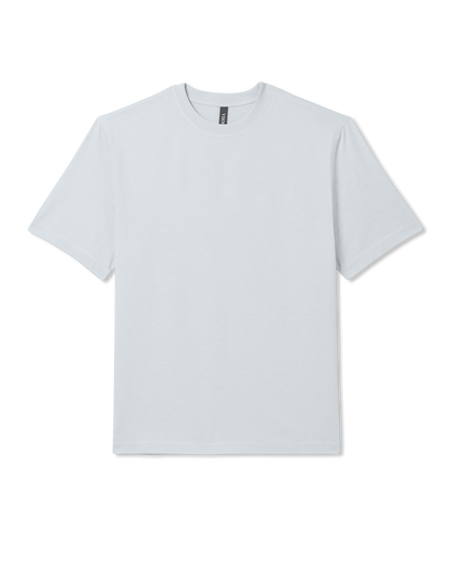 Vuori Short Sleeve Ponto Tee - Relaxed Fit Harbor Grey Heather