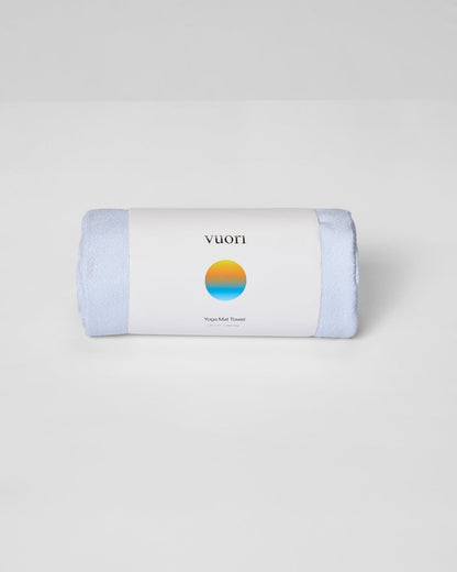 Vuori Yoga Mat Towel Frost Grey Yoga Mat Towel