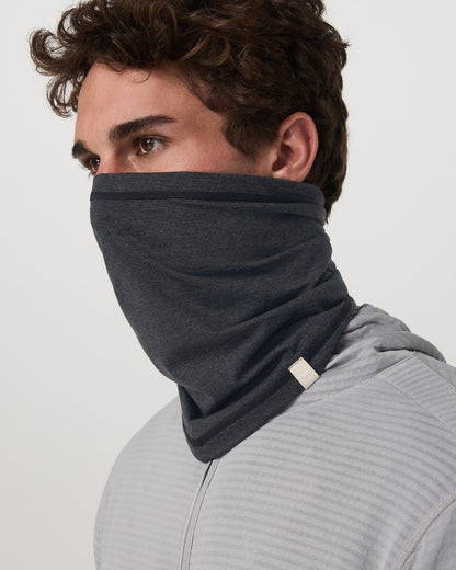 Vuori DreamKnit Neck Gaiter Charcoal Heather Gaiter