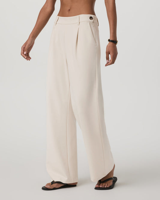 Vuori Maven Wideleg Pant Women's Bone Wideleg Pants